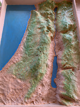 Load image into Gallery viewer, Raised Map of Israel